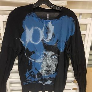 Long sleeve shirt, cotton, famous designer